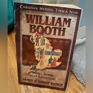 📚Book📚 William Booth Soup, Soap, and Salvation - Janet & Geoff Benge paperback